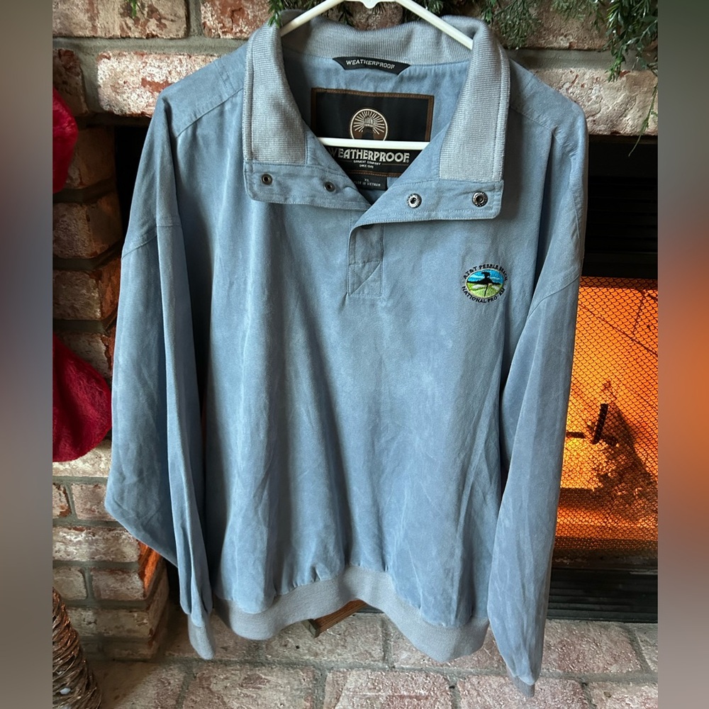 NWOT Weatherproof Golf AT&T Pebble Beach National Pro-AM Pullover Men’s Size XL